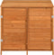 vidaXL - Tuinschuur - 102x52x112 - cm - massief - vurenhout - bruin