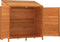 vidaXL - Tuinschuur - 102x52x112 - cm - massief - vurenhout - bruin