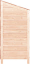 vidaXL - Tuinschuur - 102x52x112 - cm - massief - vurenhout