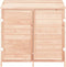 vidaXL - Tuinschuur - 102x52x112 - cm - massief - vurenhout