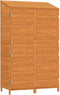 vidaXL - Tuinschuur - 102x52x174,5 - cm - massief - vurenhout - bruin