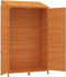 vidaXL - Tuinschuur - 102x52x174,5 - cm - massief - vurenhout - bruin