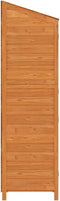 vidaXL - Tuinschuur - 102x52x174,5 - cm - massief - vurenhout - bruin