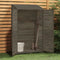 vidaXL - Tuinschuur - 102x52x174,5 - cm - massief - vurenhout - antracietkleurig