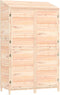 vidaXL - Tuinschuur - 102x52x174,5 - cm - massief - vurenhout