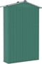 vidaXL - Tuinschuur - 116x45x175 - cm - gegalvaniseerd - staal - grijs