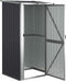 vidaXL - Tuinschuur - 118,5x97x209,5 - cm - gegalvaniseerd - staal - antraciet