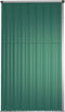 vidaXL - Tuinschuur - 161x89x161 - cm - gegalvaniseerd - staal - groen
