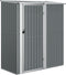 vidaXL - Tuinschuur - 180,5x97x209,5 - cm - gegalvaniseerd - staal - grijs