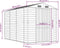 vidaXL-Tuinschuur-191x300x198-cm-gegalvaniseerd-staal-groen