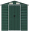 vidaXL - Tuinschuur - 191x555x198 - cm - gegalvaniseerd - staal - groen