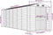 vidaXL - Tuinschuur - 191x555x198 - cm - gegalvaniseerd - staal - groen