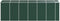 vidaXL - Tuinschuur - 191x555x198 - cm - gegalvaniseerd - staal - groen