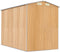 vidaXL - Tuinschuur - 192x274x223 - cm - gegalvaniseerd - staal - lichtbruin