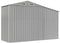 vidaXL - Tuinschuur - 277x93x179 - cm - gegalvaniseerd - staal - grijs