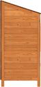 vidaXL - Tuinschuur - 55x52x112 - cm - massief - vurenhout - bruin