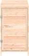 vidaXL - Tuinschuur - 55x52x112 - cm - massief - vurenhout