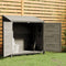 vidaXL - Tuinschuur - 55x52x112 - cm - massief - vurenhout - wit