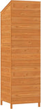 vidaXL - Tuinschuur - 55x52x174,5 - cm - massief - vurenhout - bruin