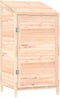 vidaXL - Tuinschuur - 55x52x174,5 - cm - massief - vurenhout - antracietkleurig