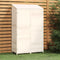 vidaXL - Tuinschuur - 55x52x174,5 - cm - massief - vurenhout
