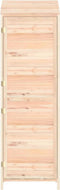 vidaXL - Tuinschuur - 55x52x174,5 - cm - massief - vurenhout
