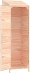 vidaXL - Tuinschuur - 55x52x174,5 - cm - massief - vurenhout