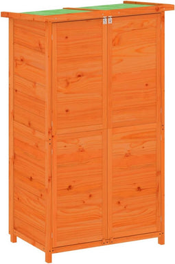 vidaXL - Tuinschuur - 83x57x140 - cm - massief - grenenhout - bruin