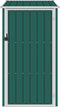 vidaXL - Tuinschuur - 87x98x159 - cm - gegalvaniseerd - staal - bruin