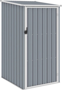 vidaXL - Tuinschuur - 87x98x159 - cm - gegalvaniseerd - staal - grijs