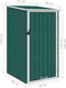 vidaXL - Tuinschuur - 87x98x159 - cm - gegalvaniseerd - staal - groen
