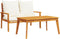 vidaXL - Tuinset - met - kussens - massief - acaciahout