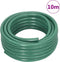 vidaXL - Tuinslang - met - koppelingsset - 0,5'' - 10 - m - PVC - groen