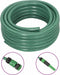 vidaXL - Tuinslang - met - koppelingsset - 0,5'' - 50 - m - PVC - groen