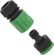 vidaXL - Tuinslang - met - koppelingsset - 0,75'' - 50 - m - PVC - groen