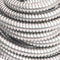 vidaXL - Tuinslang - met - sproeikop - 0,6'' - 30 - m - roestvrij - staal - zilverkleur