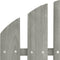 vidaXL - Tuinstoel - 2-zits - Adirondack - massief - vurenhout - grijs