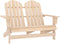 vidaXL - Tuinstoel - 2-zits - Adirondack - massief - vurenhout