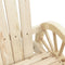 vidaXL - Tuinstoel - 2-zits - Adirondack - massief - vurenhout