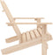 vidaXL - Tuinstoel - 2-zits - Adirondack - massief - vurenhout