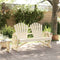 vidaXL - Tuinstoel - 2-zits - Adirondack - massief - vurenhout