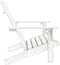 vidaXL - Tuinstoel - 2-zits - Adirondack - massief - vurenhout - wit