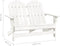 vidaXL - Tuinstoel - 2-zits - Adirondack - massief - vurenhout - wit