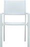 vidaXL - Tuinstoel - 4 - st - rattan-look - kunststof - wit