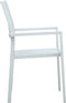 vidaXL - Tuinstoel - 4 - st - rattan-look - kunststof - wit