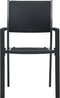 vidaXL - Tuinstoel - 4 - st - rattan-look - kunststof - zwart