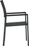 vidaXL - Tuinstoel - 4 - st - rattan-look - kunststof - zwart