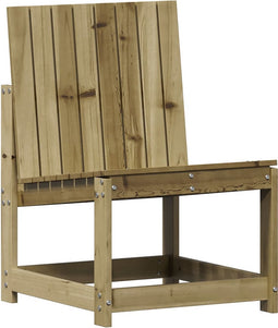 vidaXL - Tuinstoel - 50,5x55x77 - cm - geïmpregneerd - grenenhout