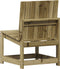 vidaXL - Tuinstoel - 50,5x55x77 - cm - geïmpregneerd - grenenhout