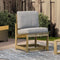 vidaXL - Tuinstoel - 50,5x55x77 - cm - geïmpregneerd - grenenhout